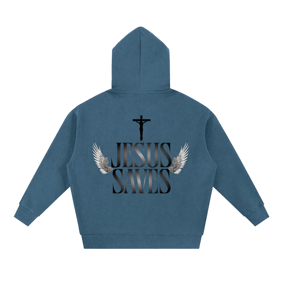 JESUS SAVES NEW ZIP HOODIE