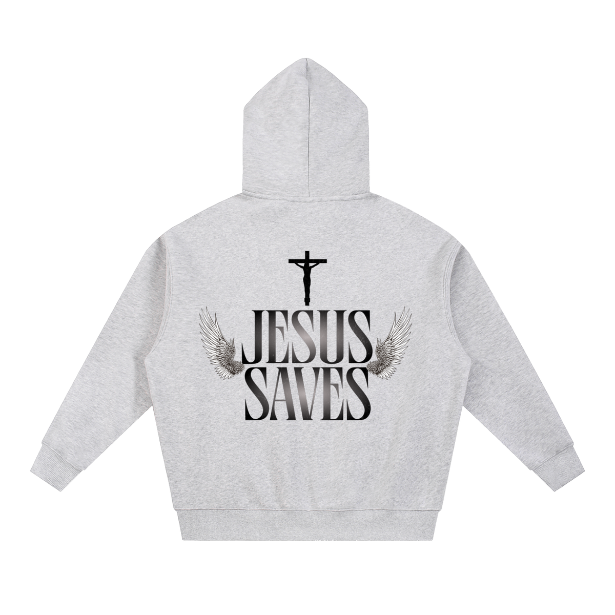 JESUS SAVES NEW ZIP HOODIE