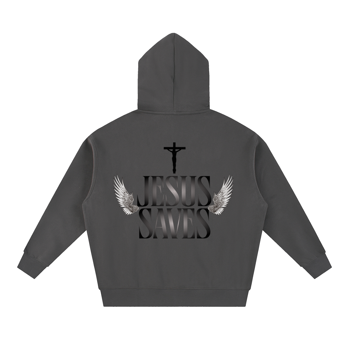 JESUS SAVES NEW ZIP HOODIE
