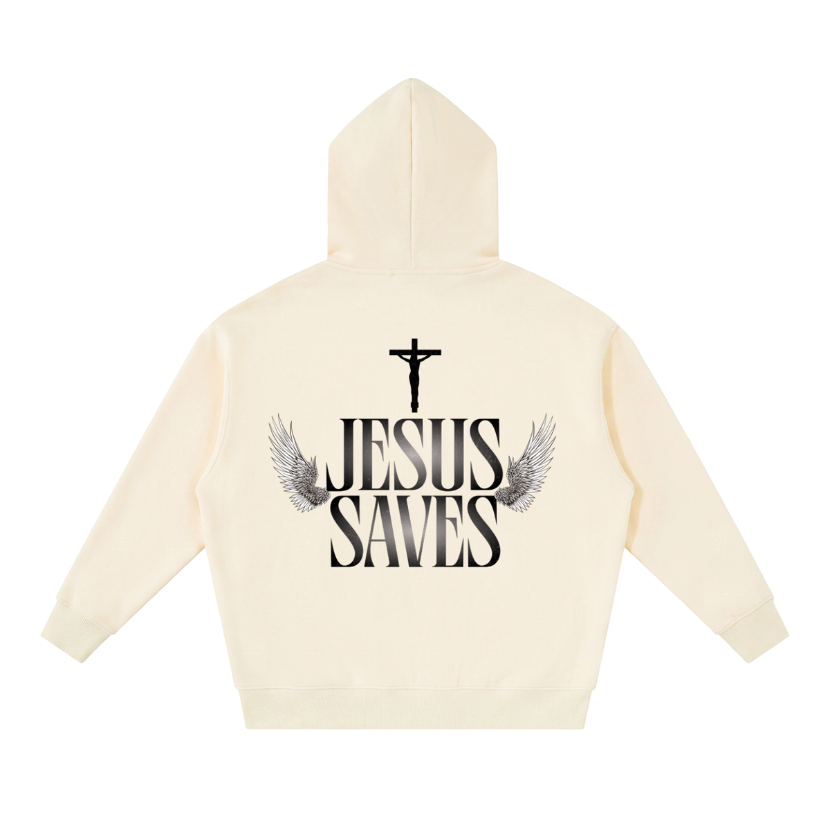 JESUS SAVES NEW ZIP HOODIE