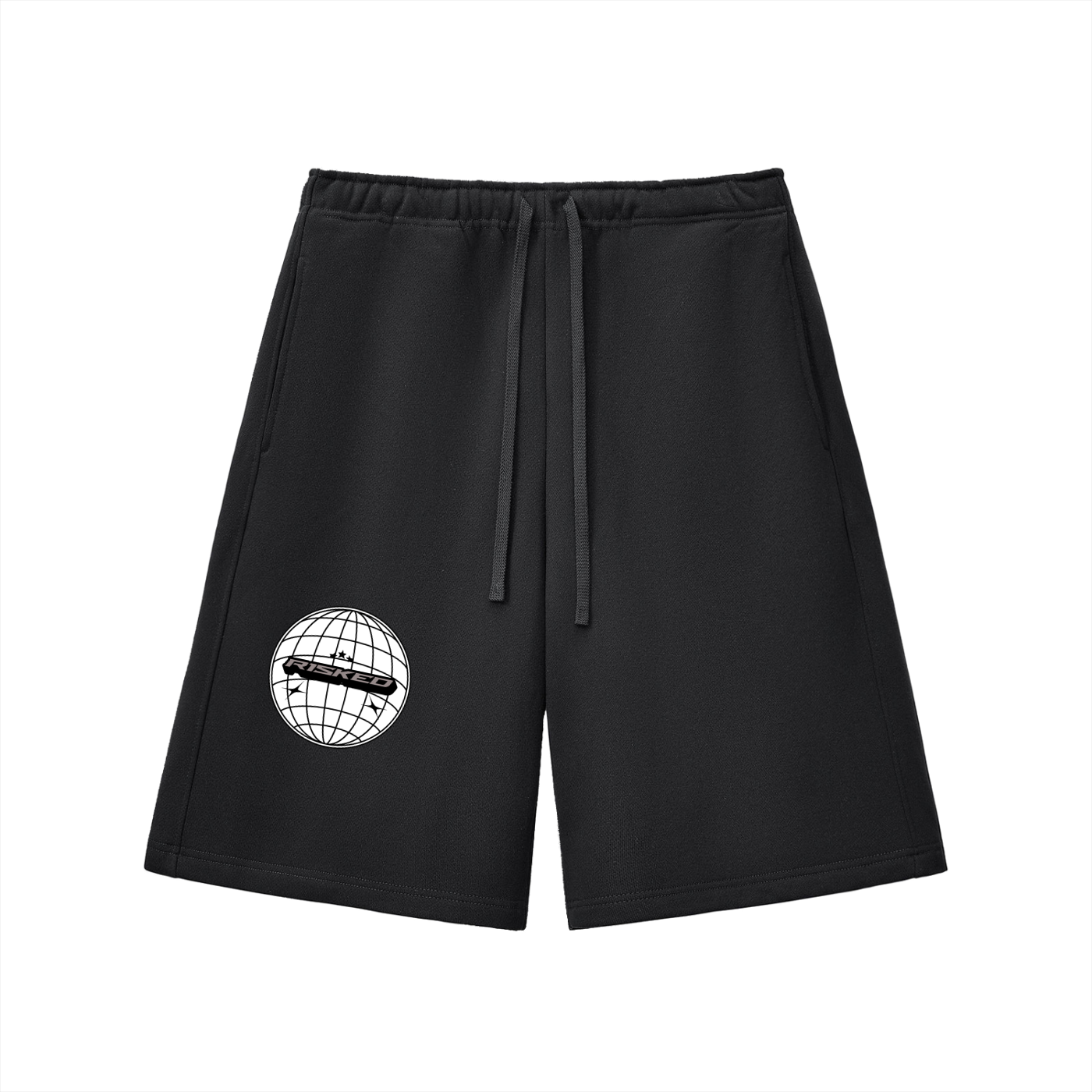 RISKED FLEECE SHORTS