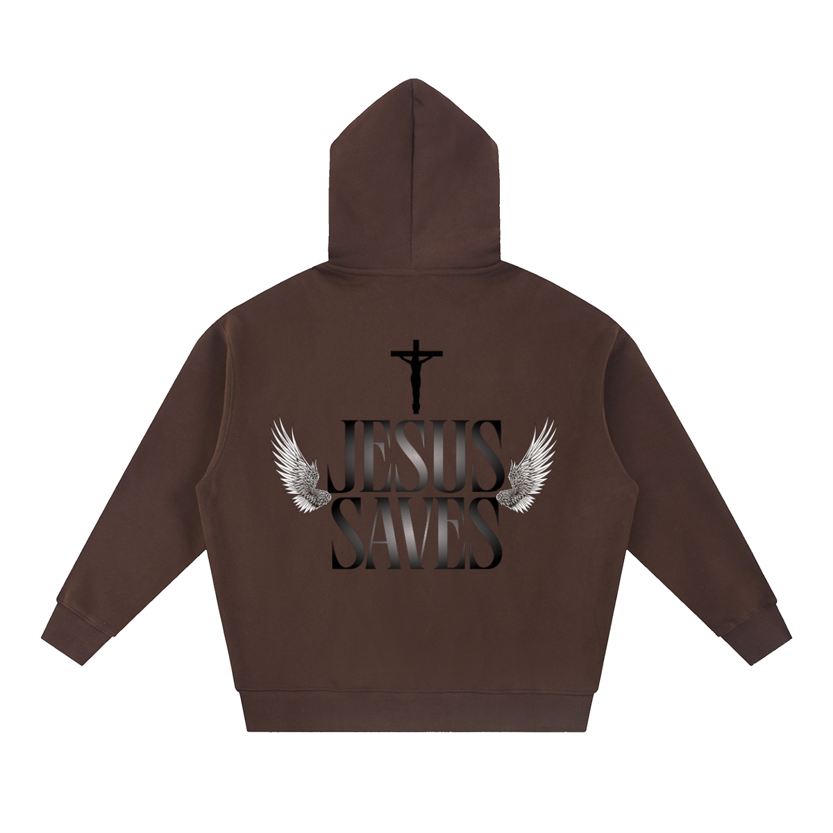 JESUS SAVES NEW ZIP HOODIE