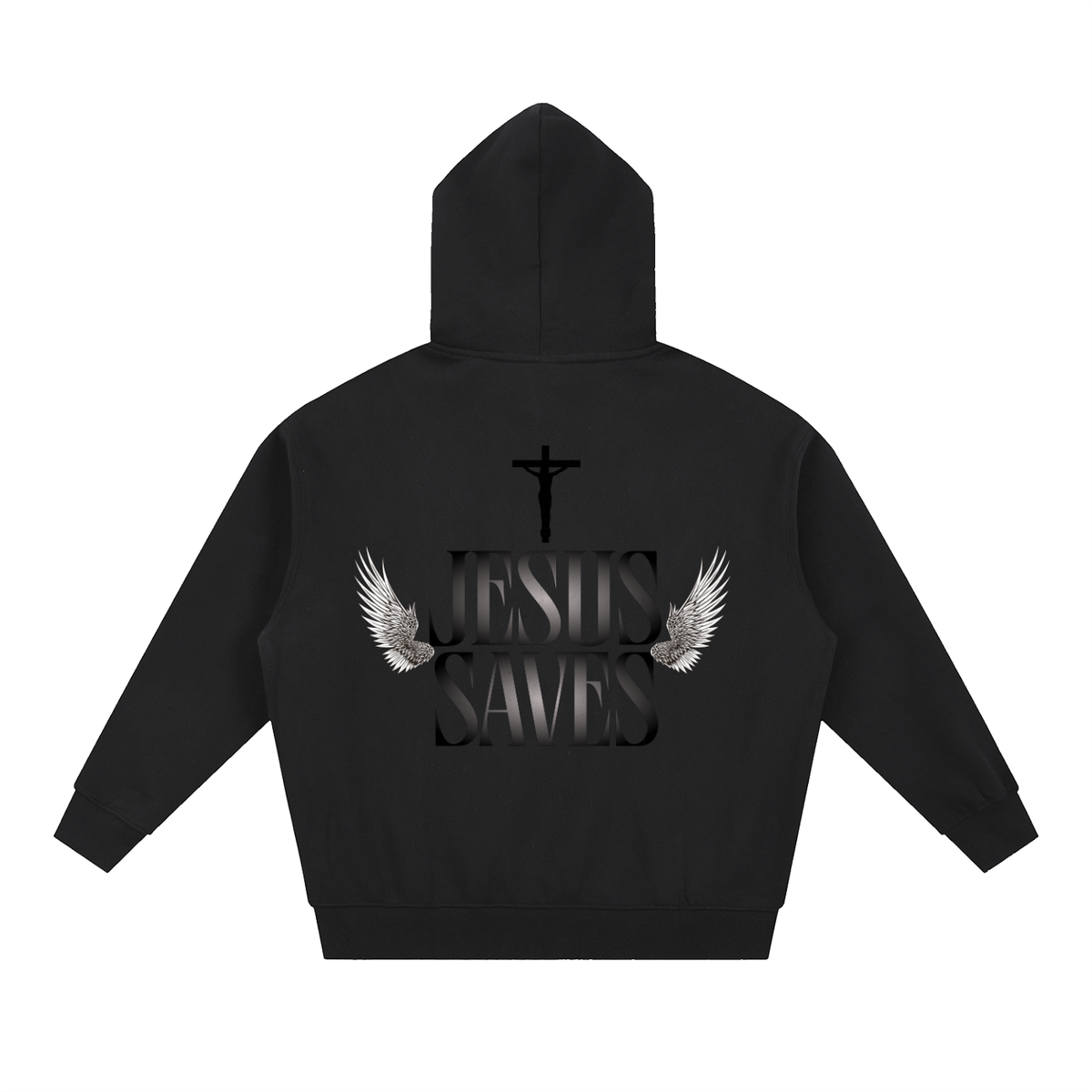 JESUS SAVES NEW ZIP HOODIE
